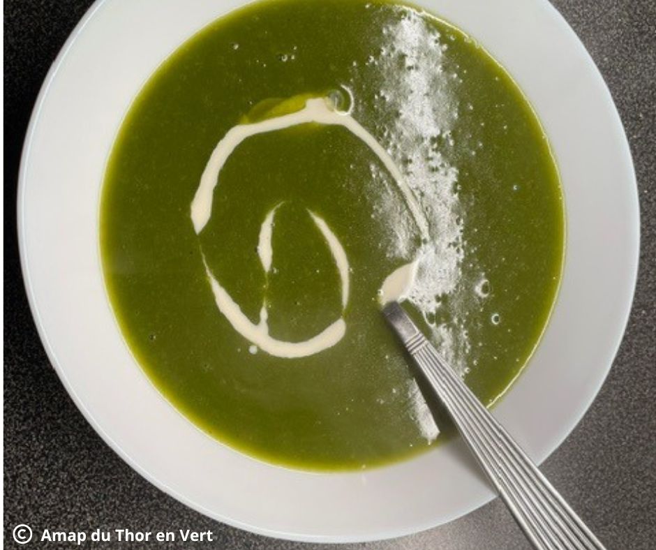 Soupe aux blettes complètes
