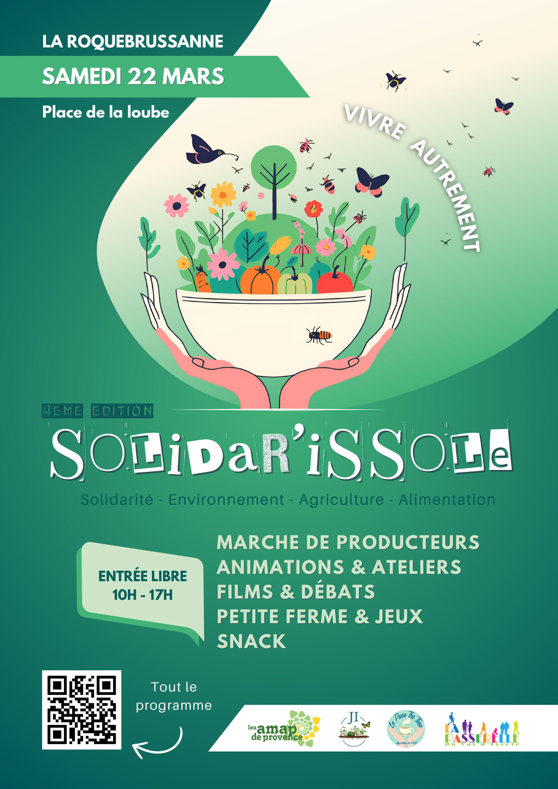 Samedi 22 Mars – Solidar’Issole à la Roquebrussanne – Var //ANNULÉ//